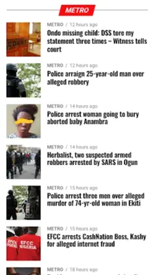 Daily Post - Nigeria News android App screenshot 0