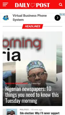 Daily Post - Nigeria News android App screenshot 3